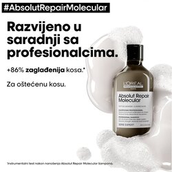 L´Oréal Paris Šampon Serie Expert Absolut Repair Molecular - 300 ml Cene