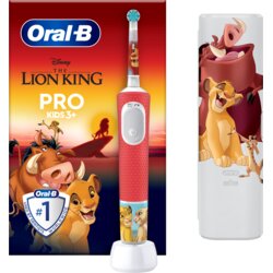 Oral-b Dječija električna četkica za zube Kralj lavova, crvena Cene