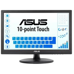 Asus VT168HR 15.6” Touch15,6”,Touch,TN,220cd,VGA,HDMI5ms, VESA 75x75mm,Tilt Cene