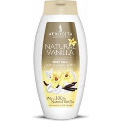 Afrodita Cosmetics natural vanila mleko za telo 250ml Cene