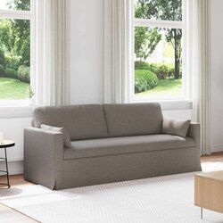 SOFA Sivo-smeđa 198 x 78 x 80 cm Metal Cene
