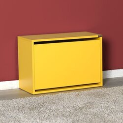 Hanah home SHC-110-HH-1 yellow shoe cabinet Cene
