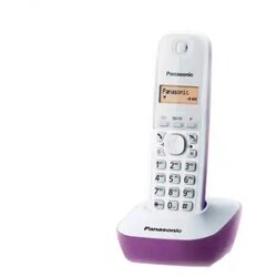 Panasonic Bežični telefon KX-TG1611 FXR bijelo/ljubičasti Cene
