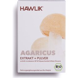 Hawlik agaricus ekstrakt + Agaricus v prahu - organske kapsule - 60 kaps. Cene