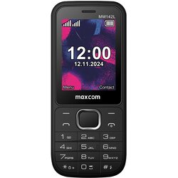 MaxCom Klasični telefon MM142L, črn, (5000004977) Cene