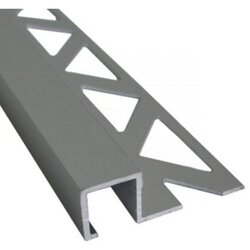 Europrofil alu kocka ger profil 10mm srebro mat 2.7m Cene