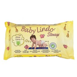 Baby Lindo vlažne maramice aloe vera 2x72kom Cene