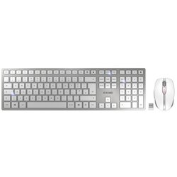 Cherry Tipkovnica in miška DW 9100 SLIM, Bluetooth, bela, USB, UK SLO g. Cene