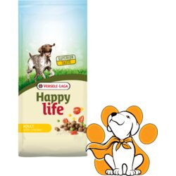 Happy Life Adult Chicken 15kg, Bogata Hrana Za Sve Rase Pasa Cene