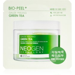 NEOGEN Dermalogy Bio-Peel+ Gauze Peeling Green Tea blazinice za piling lica za sjaj i hidrataciju 1 kom Cene