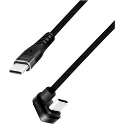 Logilink Kabel USB 2.0 Type-C\, C/M 180° na USB-C/M\, aluminij\, črn\, 3 m USB kabel USB 2.0 USB-C® vtič 3.00 m črna CU0194, (20449883) Cene