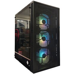 Ig Max Kucište X3804-A06 GIANT MESH, E-ATX, ventilator RGB 3x 120mm, 3xUSB, audio panel Cene