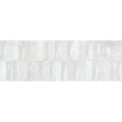 Gemma ancona white geometric 20x60cm Cene