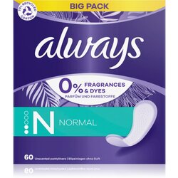 Always Daily Fresh Normal dnevni vložki brez dišav 60 kos Cene