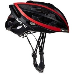 Safe-Tec TYR črno rdeča S (53 cm - 55 cm) Cene