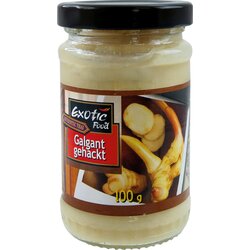 EXOTIC FOOD Sesekljan galgant v sojinem olju - 100 g Cene