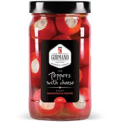 Gurmano Pikant Crvene Papričice Punjene Sirom 960g Cene