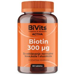 BiVits biotin 300 mcg 60/1 Cene