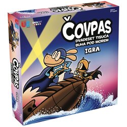 ČOVPAS Dvadeset tisuća buha pod morem društvena igra Cene