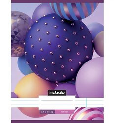 NEBULO šarene kuglice, bilježnica s crtama 81-32 A/4 Cene