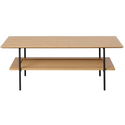 Unique Furniture Stolić za kavu u dekoru hrasta u prirodnoj boji 55x110 cm Pensacola – Cene