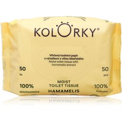 Kolorky Moist Toilet Tissue Hamamelis vlažilni toaletni papir 50 kos Cene