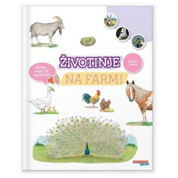 Odeon kids Životinje na farmi, zvučna knjiga Cene