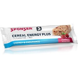 Sponser Sport Food Cereal Energy Plus Bar Cranberry Cene