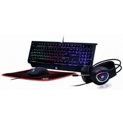 Gembird GGS-UMGL4-01 4-in-1 Gejmerski set "Phantom" tastatura, mis, slusalice i podloga Cene