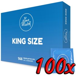 Love Match King Size 100 pack Cene