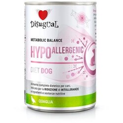 Disugual Disigual veterinarska dijeta za pse konzerva Hypoallergenic - Quail 400g Cene