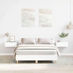 vidaXL Okvir kreveta bez madraca bijeli 120x200 cm izrađeno drvo Cijene