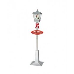 Tarrington House Lampa uli?na novogodi?nja bela 180 cm Cene