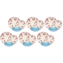 Rose & Tulipani ROSE&TULIPS SEABED Dinner service for 6 people Cene