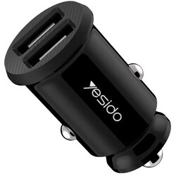 Yesido auto punjač sa 2 usb porta 5V - 2.4A 12V/24V Cene