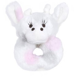 Little Giraffe® plišasta ropotuljica little giraffe pink dots Cene