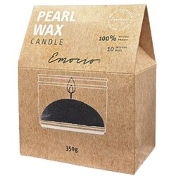 Emocio Pearl wax Black sveča 350 g Cene