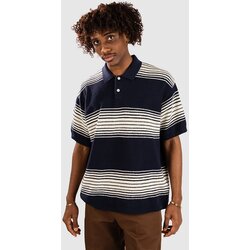 anerkjendt Akseb Stripe Polo Majica sky captain Cene