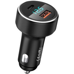Remax Salo dual auto punjač USB / USB Type-C 58,5 W 4,5A Power Delivery Quick Charge Cene