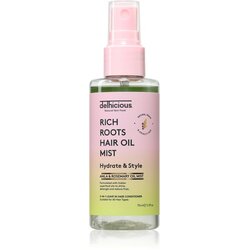 delhicious RICH ROOTS 5-in-1 Hair Oil Mist balzam brez spiranja v pršilu 75 ml Cene