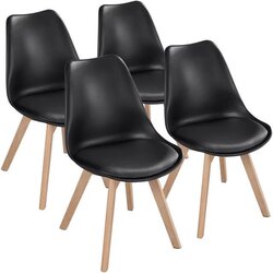 BOLZZ napoli set 4 stolice black bolnapchablck Cene