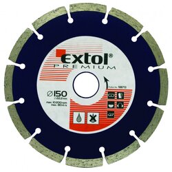 Extol Craft Dijamant sečivo ø115 x 222 x 2mm segmentno EP 108711 Cene