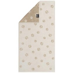 Cawoe BRISAČA ZA TUŠIRANJE WE LOVE DOGS bež 80/150 cm Cene