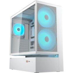 COUGAR GAMING Midi Tower Case, CFV235, ARGB, Mesh, White Cene