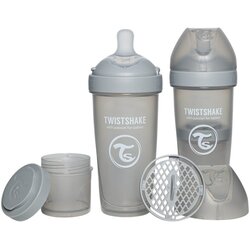 Twistshake bočica anti-colic pro double pastel grey Cene