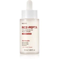 Nacific Rice + Pepta Collagen Glow Milky Serum posvetlitveni serum za obraz z vlažilnim učinkom 50 ml Cene