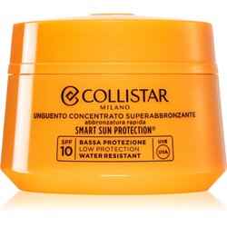 Collistar Smart Sun Protection Supertanning Concentrate Unguent SPF 10 koncentrirana mast za sunčanje SPF 10 150 ml Cijene