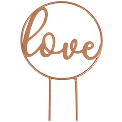 Ginger Ray® ukras za tortu love rose gold Cijene