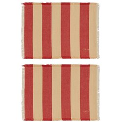 OYOY Living Design Podmetač 2 kom od organskog pamuka 36x48 cm Toppu – Cene