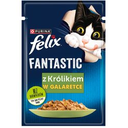 Nestle PURINA Felix Fantastic: kunec - mokra hrana za mačke - 85 g, (21385783) Cene